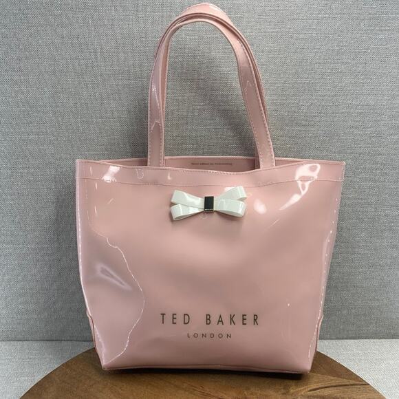 TED BAKER Alacon Shopper Bag in Pale Pink Tote Barbiecore Spring - Picture 2 of 15